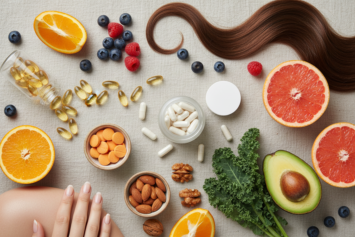 Best Vitamins for Hair, Skin, and Nails