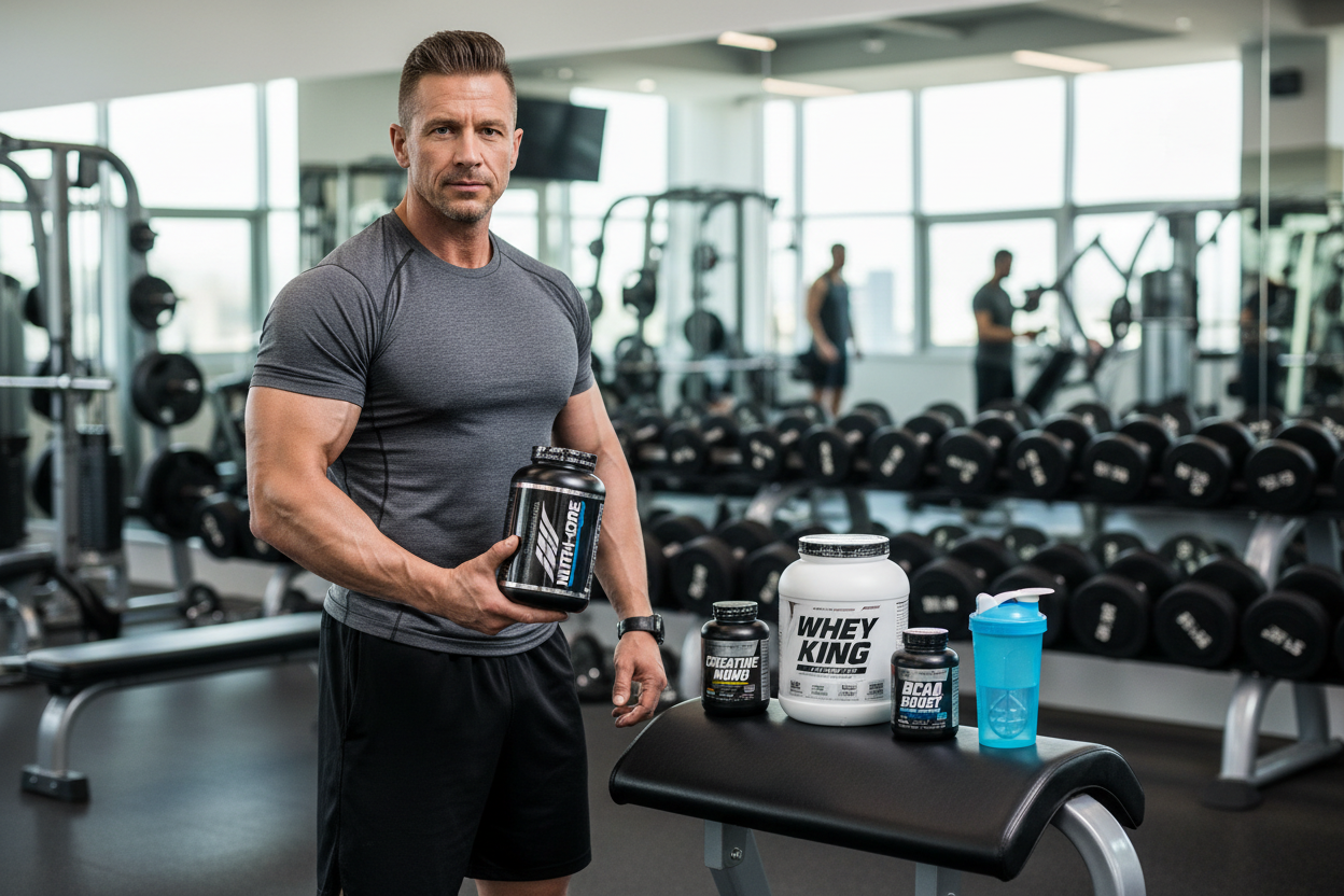 Muscle Building Supplements for Men Over 40