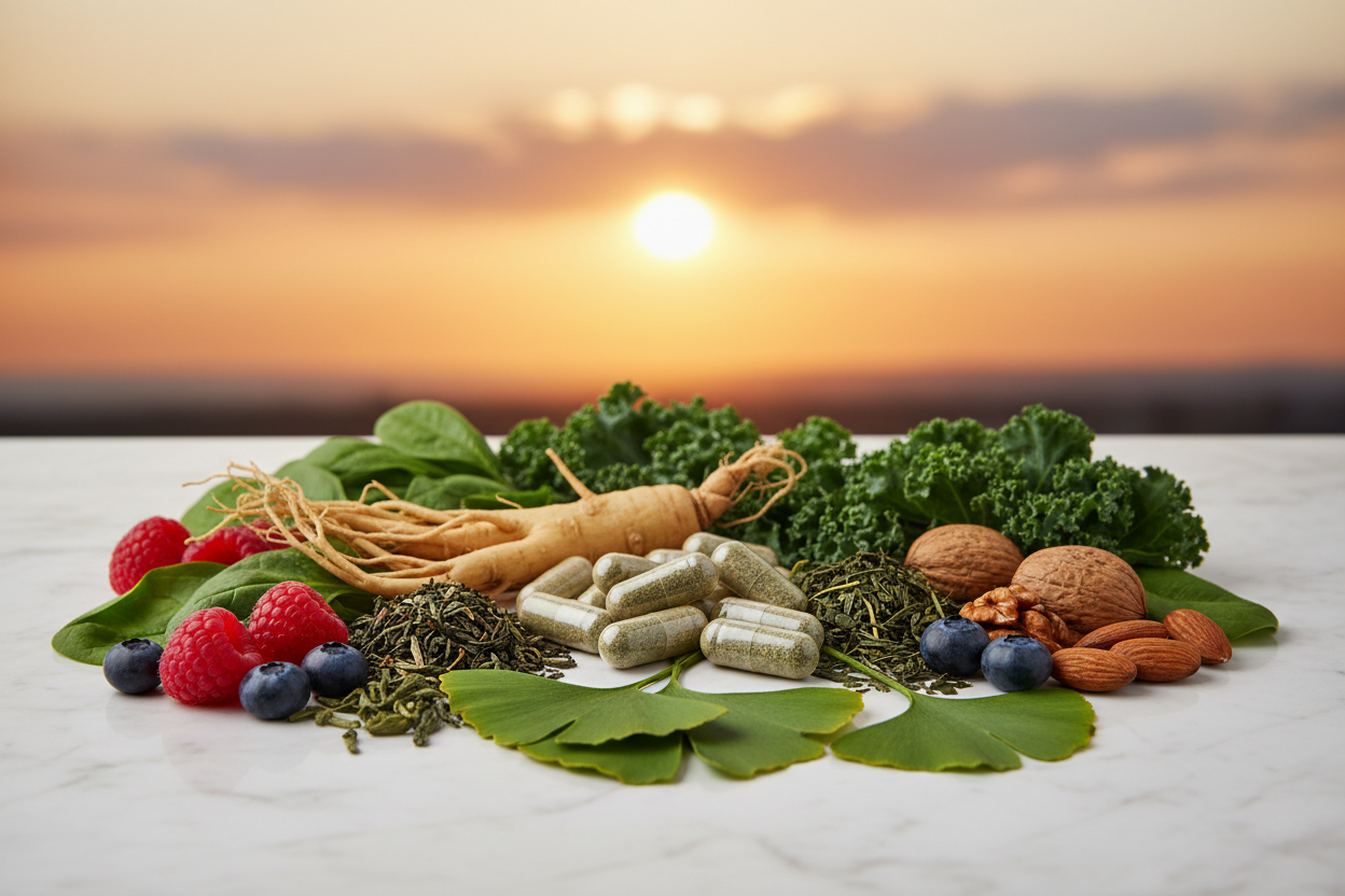Natural Supplements for Energy, Focus, and Longevity