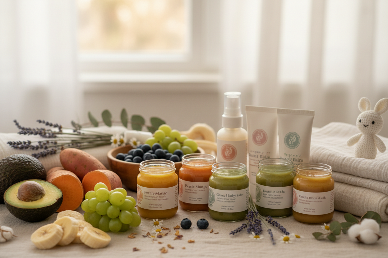 Organic Baby Care for Gentle Health and Nutrition