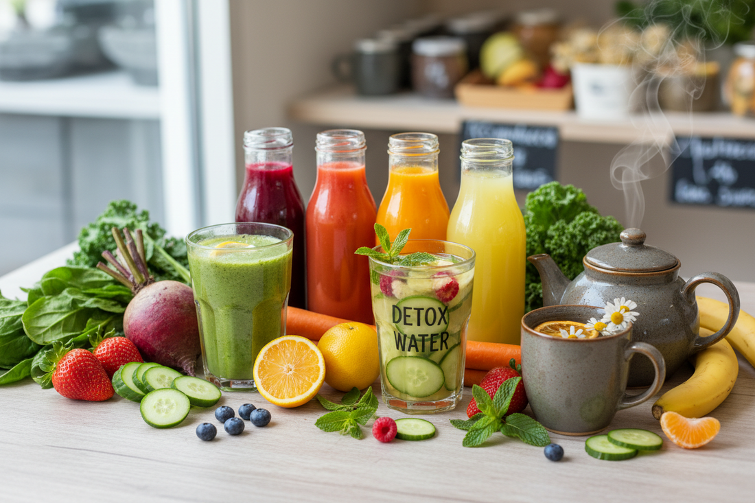 Organic Beverages to Boost Energy and Detox Naturally