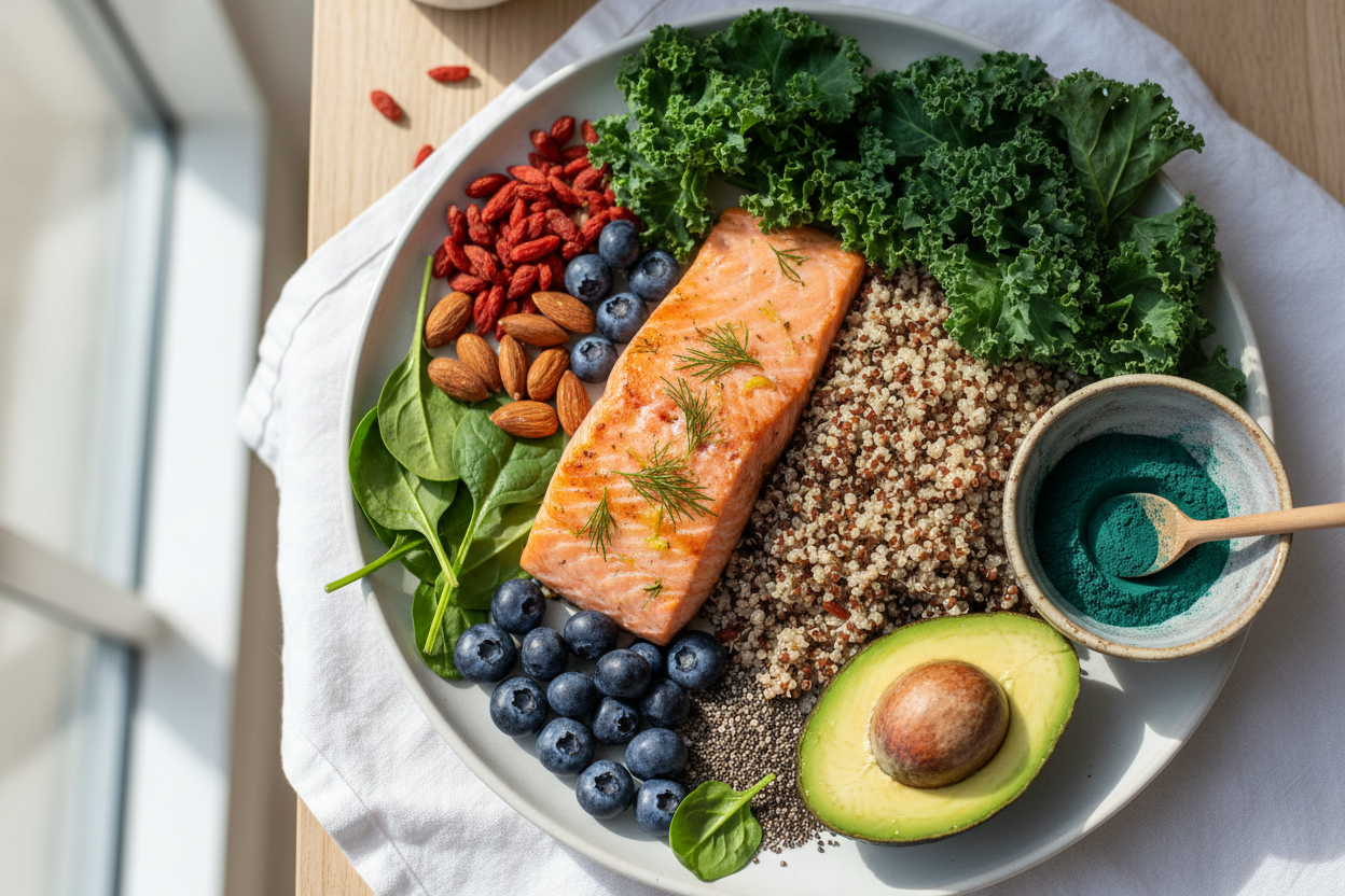 Organic Superfoods for Weight Loss and Nutritional Support