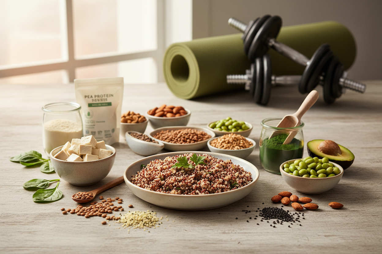 Plant-Based Protein for Muscle Building and Recovery