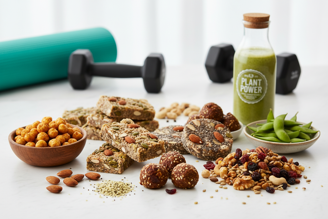 Plant-Based Protein Snacks for Fitness and Energy