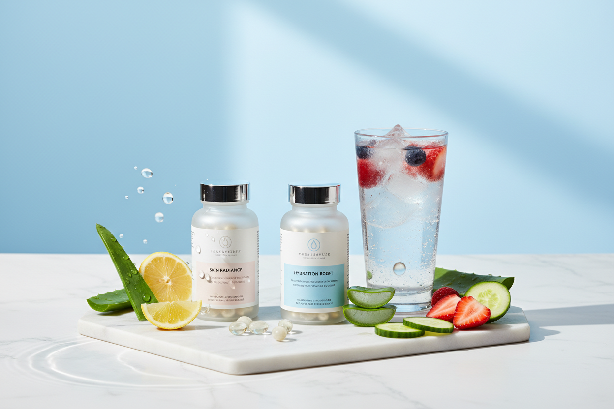 Summer Supplements for Skin and Hydration