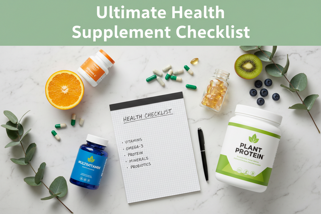 Ultimate Health Supplement Checklist