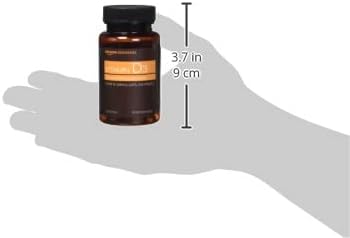 Amazon Elements Vitamin D3, 5000 IU, 180 Softgels, 6 month supply