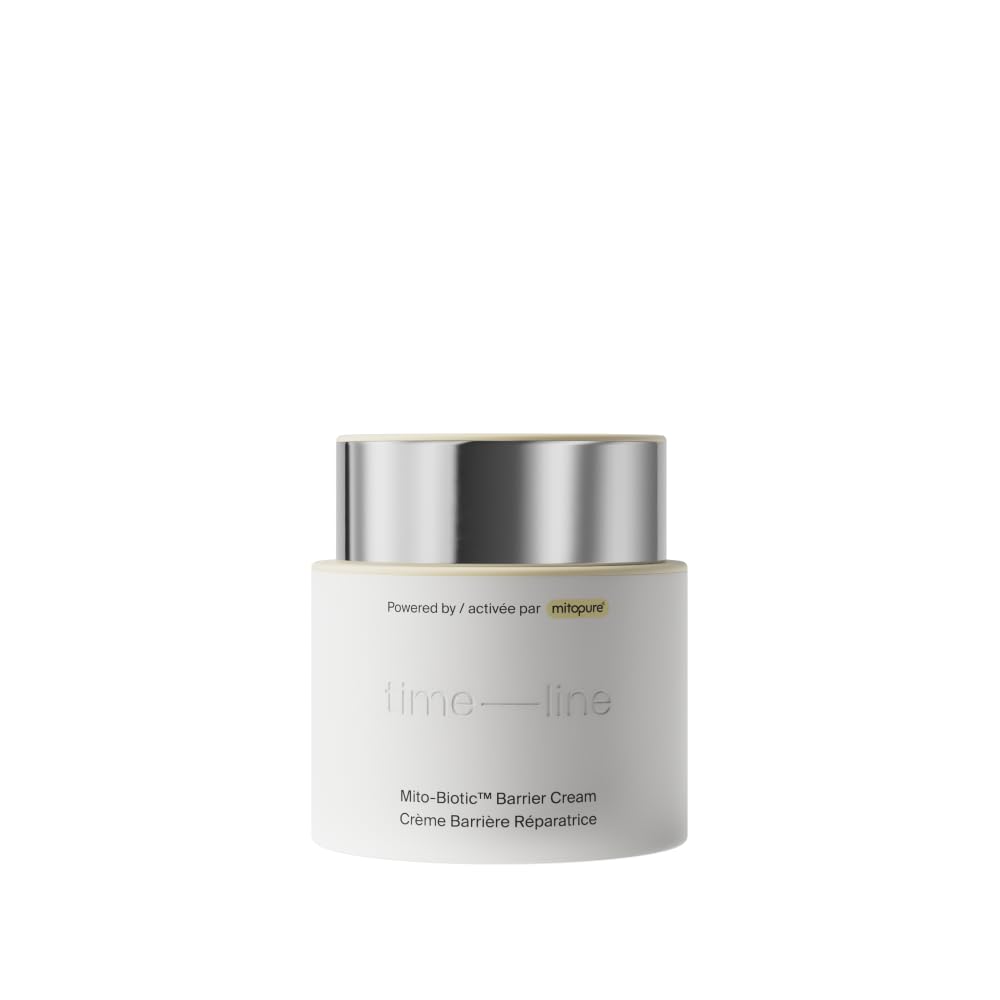 Timeline Mito-Biotic™ Barrier Cream Nourishing Moisturizer With Peptides to Restore Dry Skin & Strengthen Barrier - 1.7 Fl Oz