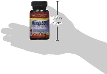 Purity Products Krill Omega 50 (Krill + Fish Oil Blend 1000mg + Astaxanthin 500mcg + Phospholipids 200mg + Vitamin D 500 IU) - 60 Mini Softgels (Pack of 2)