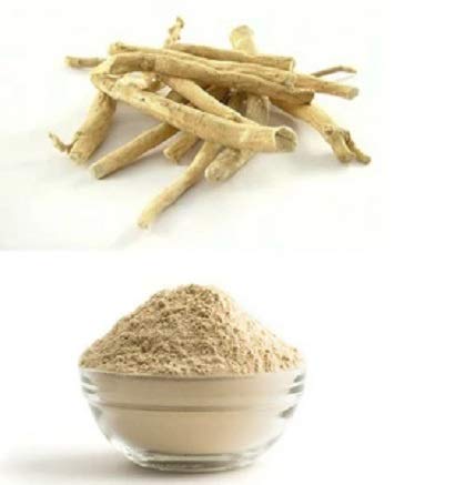 Pride Of India - PACK of 6 - Natural Ashwagandha Root Ground – Health Benefits – Good for Energy Level/Body Functions – No Gluten/Additives – Easy to Store – 8 oz. Medium Dual Sifter Jar