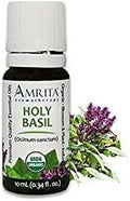 Organic Holy Basil (Tulsi) Essential Oil; 100% Pure and Undiluted Ocimum Sanctum; Premium Quality Aromatherapy Oil; Tested and Verified, Size: 60mL (2 Fl. Oz.)