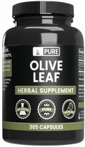 Pure Original Ingredients Olive Leaf (365 Capsules) No Magnesium Or Rice Fillers, Always Pure, Lab Verified