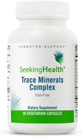 Seeking Health Trace Minerals Complex, 10 Essential Trace Minerals Supplement, Iodine, Zinc, Copper, Selenium, Manganese, Potassium, Horsetail Extract, Immune Support, Vegetarian (30 Capsules)*
