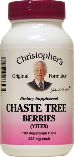 Dr. Christopher's Chaste Tree Berry Capsules 100 Vegi-caps
