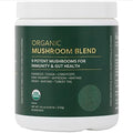 Global Healing Organic Mushroom Powder Supplement Blend 9.5 Ounces - Cordyceps, Chaga, Reishi, Turkey Tail Mushroom for Immune and Gut Health - Nootropic Focus Supplement Superfood