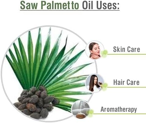 Salvia Saw Palmetto Oil - Pure & Natural Cold-Pressed Oil - (15ML)