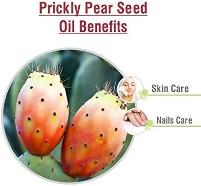 Salvia Prickly Pear Seed (Opuntia Ficus-Indica) Essential Oil 100% Pure, Undiluted and Organic - Natural, Premium Aromatherapy Oil - Therapeutic Grade - 15 ML with Dropper