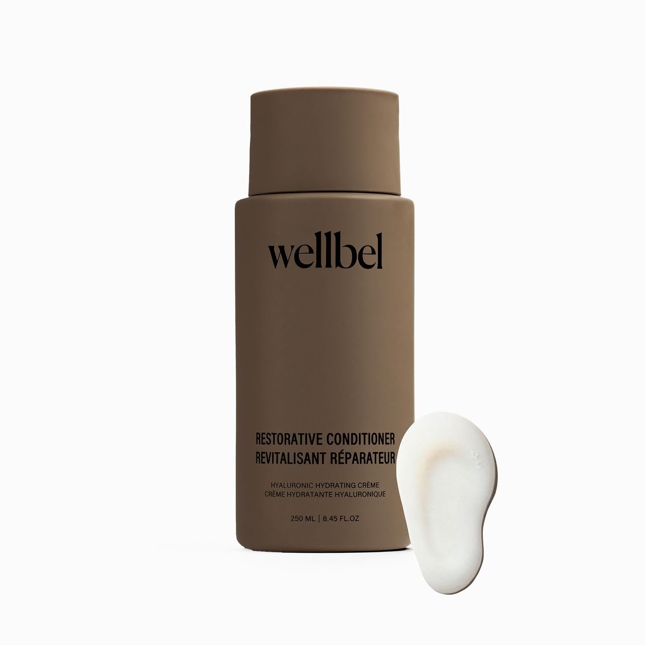 Restorative Conditioner – Lightweight Hydrating Conditioner with Hyaluronic Acid & Peptides – Frizz Control for All Hair Types – Sulfate-Free, Color-Safe (8.45 oz)
