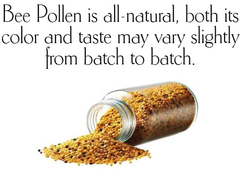 Raw Bee Pollen Granules – 100% Pure Superfood | Rich in Vitamins, Antioxidants, & Amino Acids | Natural Energy Boost | Keto & Paleo Friendly, Gluten-Free – 3.5oz (3.5 ounces Pak of 2)