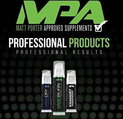 MPA Vasoburn Capsaicin Skin-Gel Pump Bottle, Targets Stubborn Areas, Capsaicin Cream, yohimbine Cream, bundle with a Motivational Wristband Bracelet to motivate and support you (7 oz.)