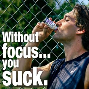 Focus Shots with Trilogine, Stay Sharp, Zero Sugar Energy Boost, Variety Pack, 24 Count (1.93 fl oz), Blackberry, Lemon Lime Flavors
