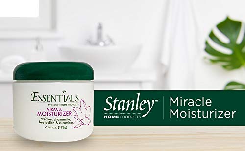 STANLEY HOME PRODUCTS Miracle Moisturizer/Aloe, Chamomile, Bee Pollen, Cucumber, Vitamin A Palmitate Reduce Signs Of Aging/For Skin With Wrinkles And Fine Dry Lines/Naturally Fragranced - 1 Pack