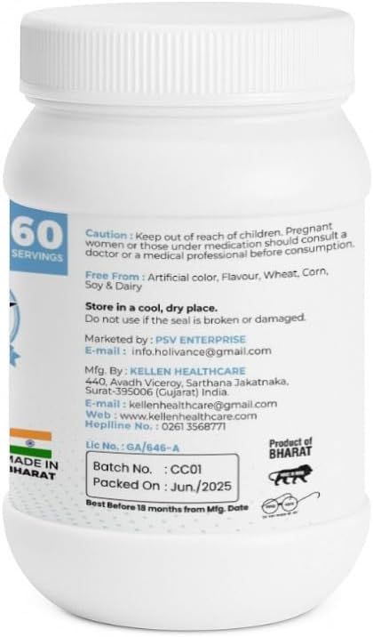 Cow Colostrum Powder Unflavored | Natural Bovine Colostrum for Everyday Wellness | Supports Gut Balance, Skin and Body Nutrition | Keto & Gluten-Free | 60 Servings