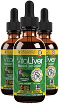 VitaLiver - Liver Health Supplement - Support Liver Cleanse & Detox - Liquid Delivery for Absorption - Milk Thistle, Artichoke, Chanca Piedra, Dandelion & More!