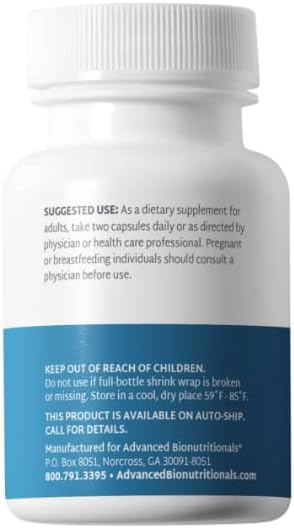 Advanced Bionutritionals Curcumitol-Q® – BioBDMC® Curcumin Supplement - Curcumin I, II & III with Quercetin