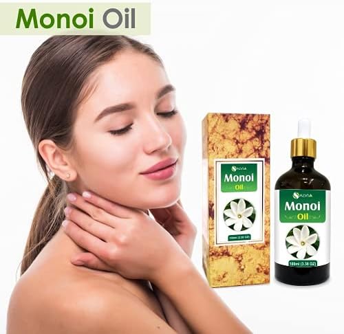 Salvia Monoi Oil - Pure Infused Oil for Hair and Skin Care | DIY Home Use - Stronger, Shinier Hair - 30 ML