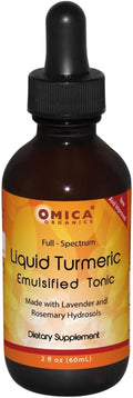 Omica Organics Liquid Turmeric Emulsified Tonic 2 oz