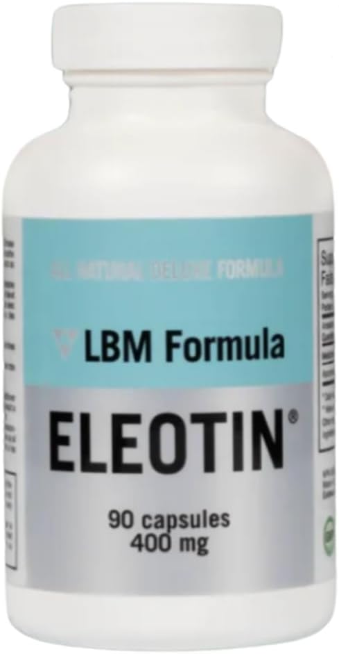 Eleotin LBM | Herbal Supplements for Blood Circulation & Heart Health | Supports Healthy Blood Pressure, Arteries & Cholesterol | 90 Capsules, 400 mg Each