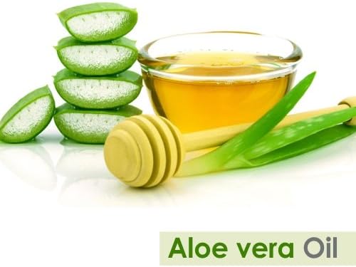 Salvia Aloe Vera Oil (Aloe barbadensis) Carrier Oil - Organic, Undiluted, and Unrefined, Uncut Standard Oil - 1000ml (33.81 Fl oz) Pack of 1