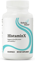 Seeking Health HistaminX, Histamine Support with Bioflavonoids, Natural Nettle, Quercetin, Rutin, Bromelain, for Immune System and Inflammation Support, Seasonal Support, Vegetarian (60 Capsules)