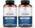 Testronix Performance Supplement for Men - Energy and Muscle Supplements for Mens Health - 60 Capsules (Pack of 2)