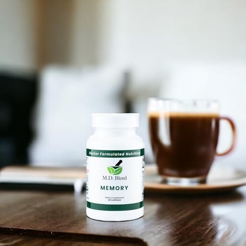 Memory - Natural Blend - Expert Formulated Supplement for Cognitive Wellness, Memory, & Neural Function - Premium L-Tyrosine, Phosphatidylserine, Bacopa Monnieri - 30 Capsules 3 Pack