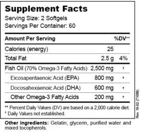 Essential Omegas - a high Potency Blend of Omega-3s for Optimal cognition