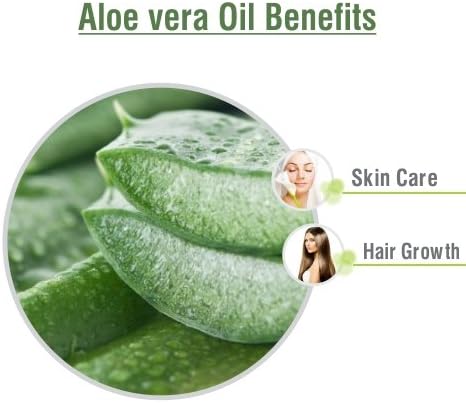 Salvia Aloe Vera Oil (Aloe barbadensis) Carrier Oil - Organic, Undiluted, and Unrefined, Uncut Standard Oil - 1000ml (33.81 Fl oz) Pack of 1