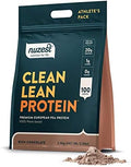 Nuzest - Pea Protein Powder - Clean Lean Protein, Premium Vegan Plant Based Protein Powder, Dairy Free, Gluten Free, GMO Free, Protein Shake, Rich Chocolate, 100 Servings, 5.5 lb