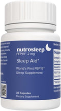 PEP19 Sleep Aid Peptide Supplement – Supports Deep, Restful Sleep, Non-Habit Forming, 30 Capsules