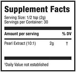 Moon Juice Pearl - Powder Extract Supplement (10:1 Concentrated Extract) - Anti-Aging, Antioxidant & Collagen Production - Sustainably-Sourced, Non-GMO, Gluten-Free (2.1oz, 30 Servings)
