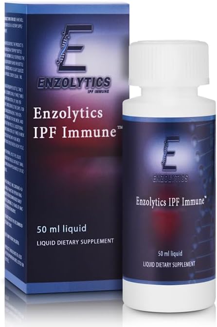 Virogentics IPF Immune Support Supplement Helps Strengthen Body’s Defenses Against Illnesses – 50ML Enzolytics IPF, Liquid