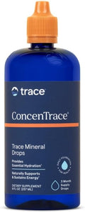Trace Minerals ConcenTrace Trace Mineral Drops | All-Natural Liquid Minerals | Replenishes Electrolytes & Supports Hydration, Energy, Mood, Muscles, Digestion, & Restful Sleep | 8 fl oz (96 Servings)
