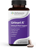 Urinari-X - Urinary Tract Support - Fast Acting UTI Relief - Vitamin Supplement for Healthy Bladder Function & Immunity - D-Mannose, Cranberry, Caprylic Acid, Uva Ursi & Grapefruit - 90 Capsules