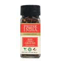 Pride of India | Red Chili Flakes 1.27 oz (36 gm) Small Dual Sifter Jar | Gourmet Spice, Culinary Must Have | Pleasant Heat, Distinct Flavor & Aroma | Sprinkle onto Pizza, Pasta, Pork, Flatbread | Easy to Store | Vegan, Non-Bioengineered