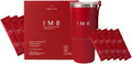 IM8 Daily Ultimate Essentials All-in-One Multivitamin Supplement, 92 Nutrient Rich Ingredients CoQ10, Probiotics, Vitamins, Greens, GF, Acai Mixed Berry (30 Servings, Travel Packs - Tumbler Included)