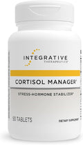 Integrative Therapeutics Cortisol Manager - Balance Cortisol & Support Relaxation for Restful Sleep* - Includes Ashwagandha & L-Theanine for Confidence with Less Stress* - 90 Tablets (45 Servings)