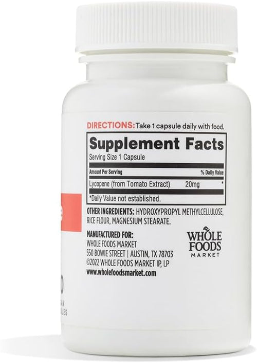 365 by Whole Foods Market, Lycopene 20 mg, 30 Count