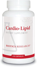 Biotics Research Cardio-Lipid™ - Professional-Grade Cardiovascular Support Formula - Featuring Red Yeast Rice, Phytosterols, Berberine, Garlic & Delta-Tocopherol - Formulated with Mark Houston, MD