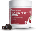 GLP-1 Support Gummies with White Mulberry Leaf Extract – Carb & Glucose Metabolism Support, 0g Sugar, Vegan, Non-GMO, Sweetened with Monk Fruit – Cherry Flavor, 30 Count